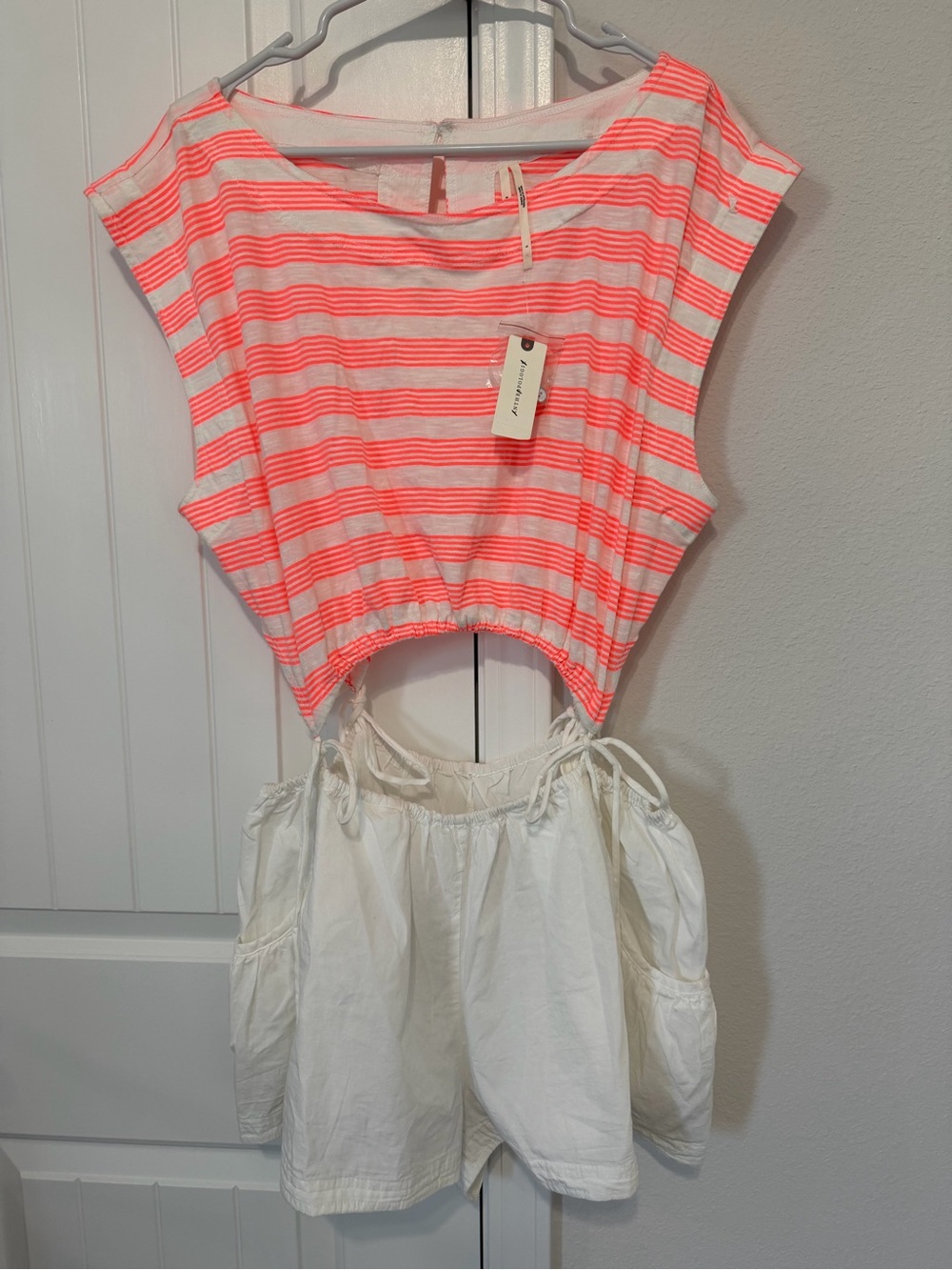 Anthropology Cutout Romper